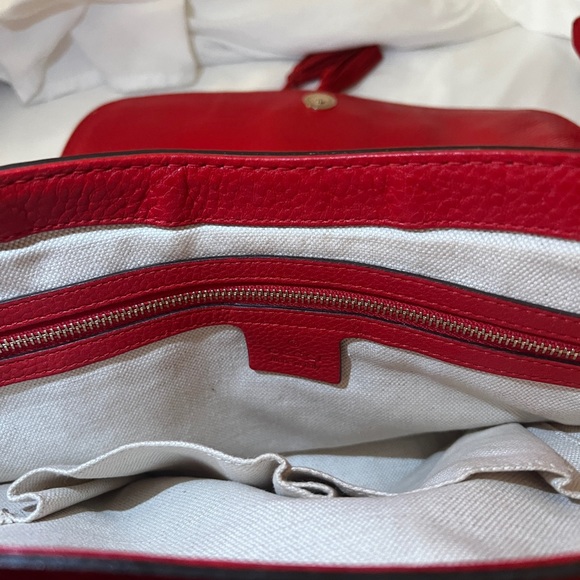 Gucci red leather bag - Picture 4 of 8